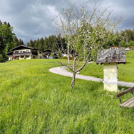 Am Randersberg - Wohnung Nr 2 Großgmain Kültér fotó