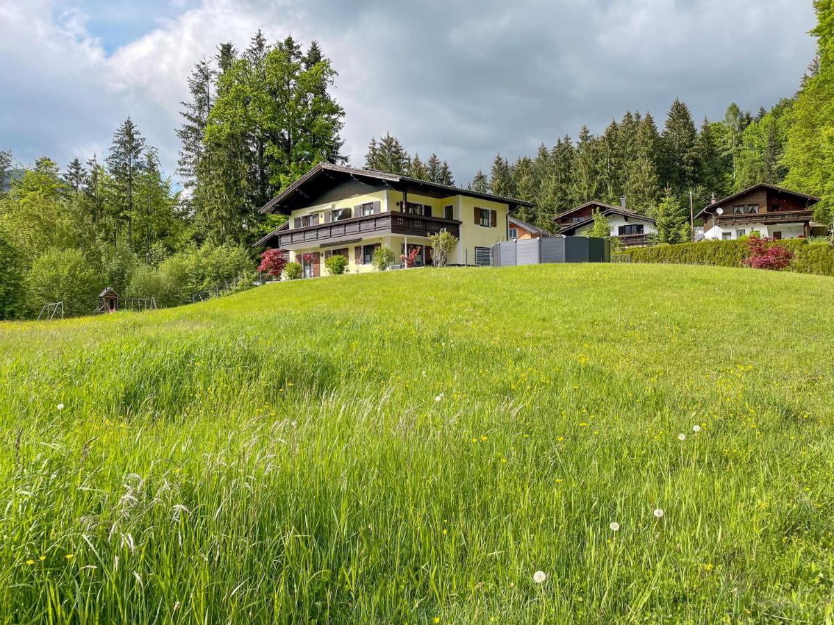 Am Randersberg - Wohnung Nr 2 Großgmain Kültér fotó